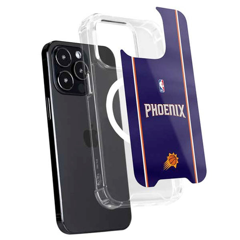 NBA Phoenix Suns Jersey iPhone 15 Pro MagSafe Case